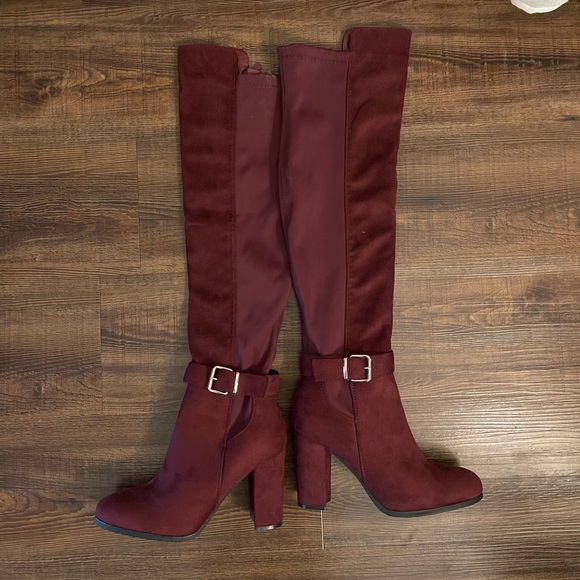 Dream Pairs Over the Knee Boots sz 7.5 - Picture 2 of 10